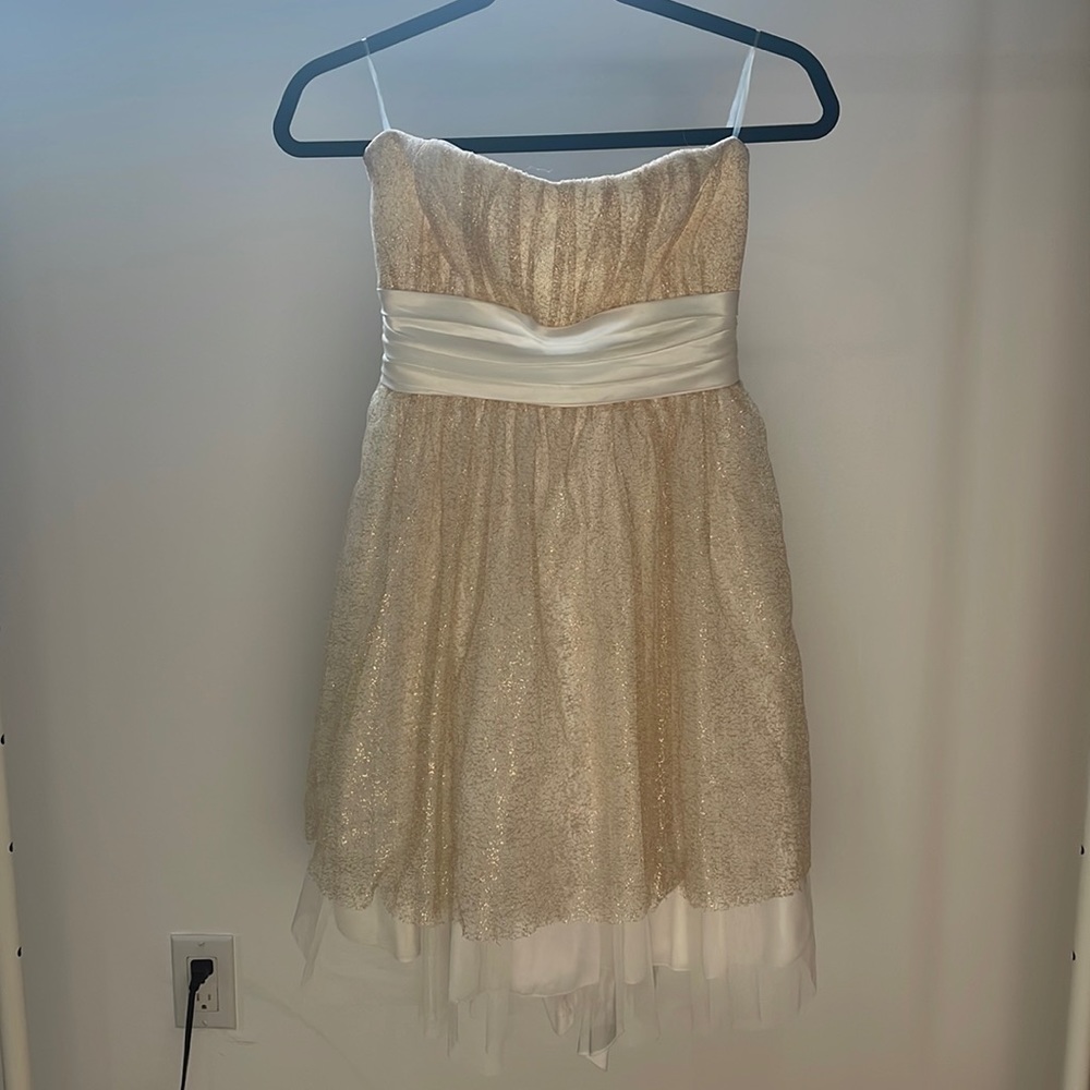“Eclipse” Semi-formal strapless dress